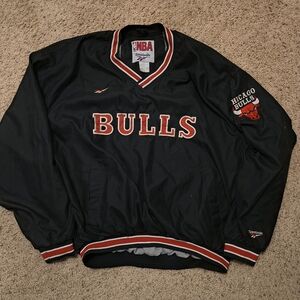 Vintage Reebok NBA Chicago Bulls PullReeboJacket
